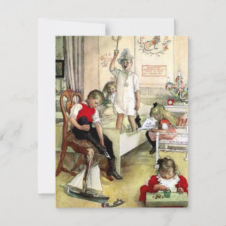 Carl Larsson God God morse Julkort