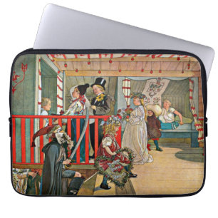 Carl Larsson konst: En firande dag Laptop Fodral