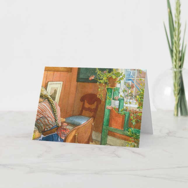 Carl Larsson - korrespondens Kort (Framsida)