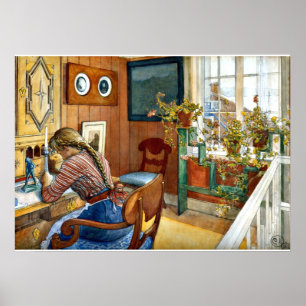 Carl Larsson - korrespondens Poster