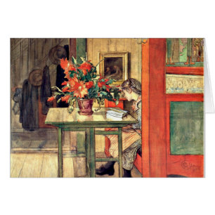 Carl Larsson - Lisbeth Reading Hälsningskort