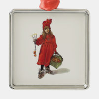 Carl Larsson lite svensk flicka: Brita som Iduna