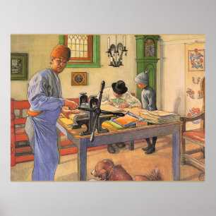 Carl Larsson-målning, My Acid Workshop Poster
