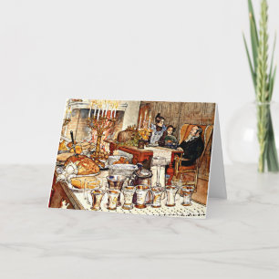 Carl Larsson: Närmare upplysningar om julen Kväll, Kort