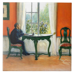 Carl Larsson - obligatorisk läsning Kakelplatta
