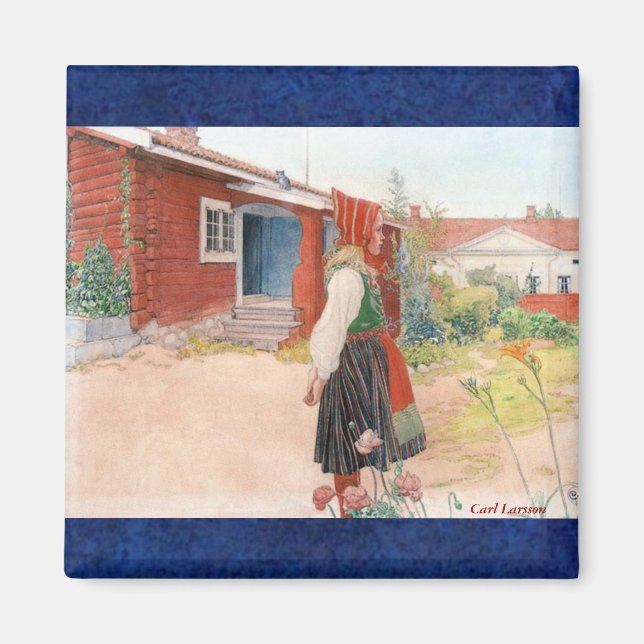 Carl Larsson The Falun Home Magnet (Framsidan)