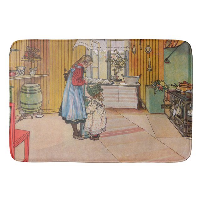 Carl Larsson The Kitchen Badrumsmatta (Framsidan)