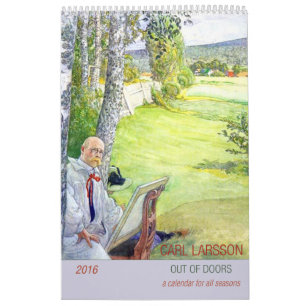 Carl Larsson ut ur kalender för dörrar 2016