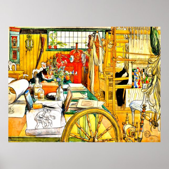 Carl Larsson - Workshop Poster (Framsidan)