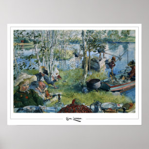 Carl Larsson Zedign Art Affisch #273