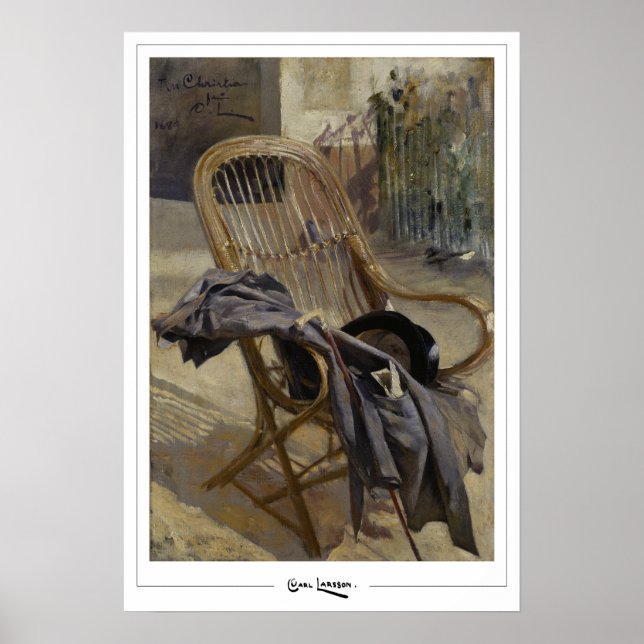 Carl Larsson Zedign Art Poster #11 (Framsidan)