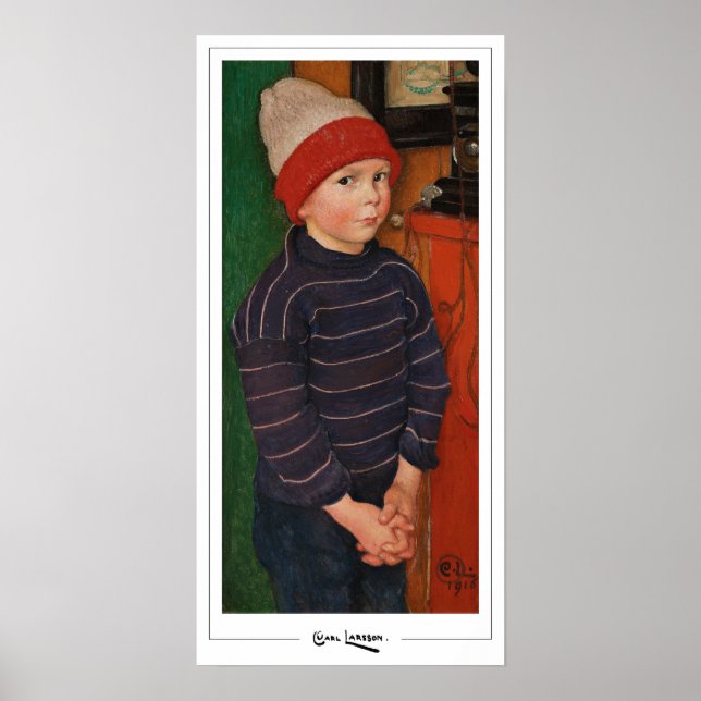 Carl Larsson Zedign Art Poster #301 (Framsidan)