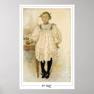 Carl Larsson Zedign Art Poster nr 107