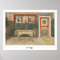 Carl Larsson Zedign Art Poster nr 285