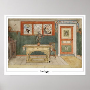 Carl Larsson Zedign Art Poster nr 285