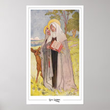 Carl Larsson Zedign Art Poster nr 423
