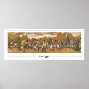 Carl Larsson Zedign Art Poster nr 89