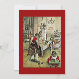 Carl Larssons konst: Julmorgon, Julkort