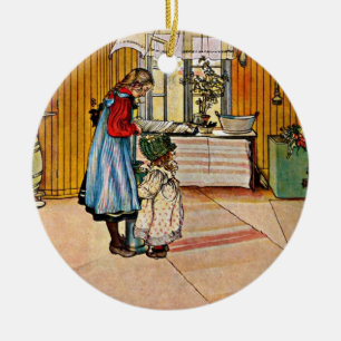 Carl Larssons konst: Köket Julgransprydnad Keramik