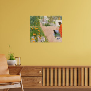 Carl Larssons målning, Bro, Poster