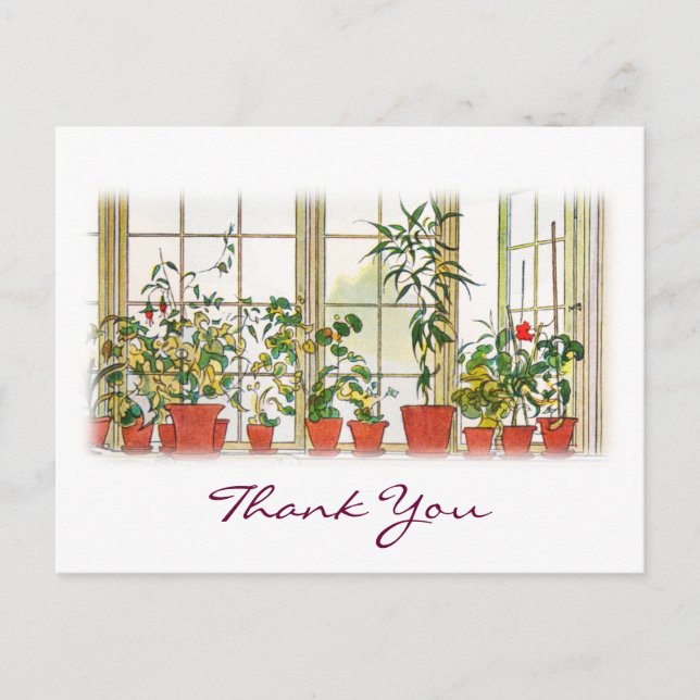 Carl Larssons Tack Vykort (Framsida)