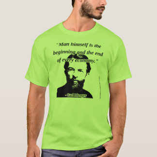 Carl Menger - man och ekonomi T-shirt