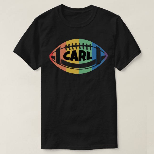 Carl Nassib Football Pride Classic T Shirt (Design framsida)