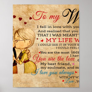 Carl och Ellie till min fru i Kärlek.. Poster
