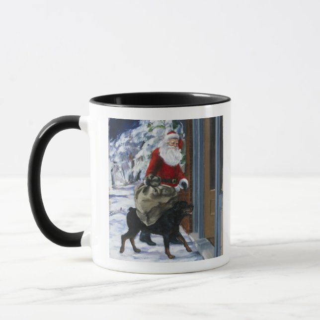 Carl portionjultomten från <Carl's Christmas> b Mugg (Vänster)