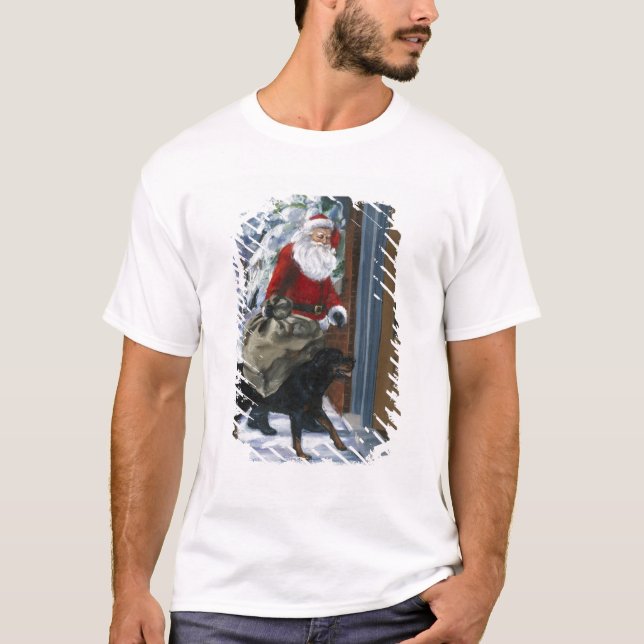 Carl portionjultomten från <Carl's Christmas> b T-shirt (Framsida)