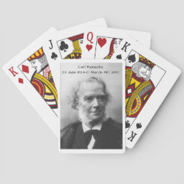 Carl Reinecke 1890 Casinokort