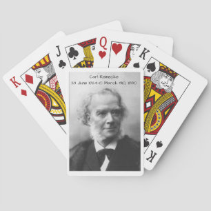 Carl Reinecke 1890 Casinokort
