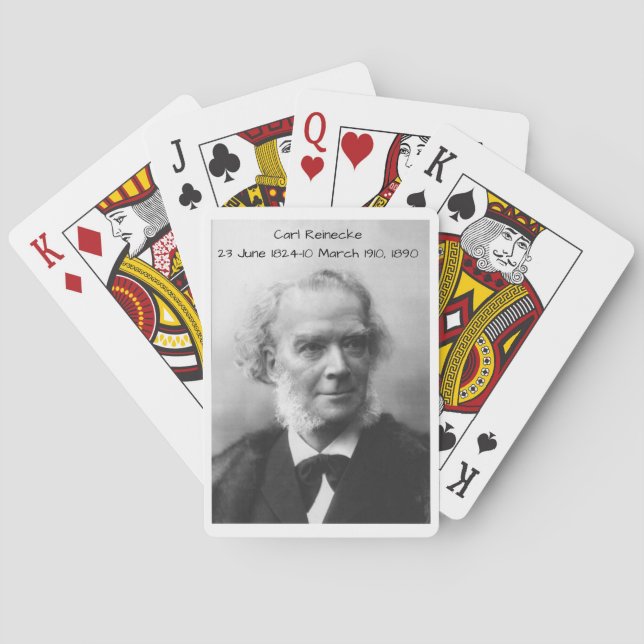 Carl Reinecke 1890 Casinokort (Baksidan)