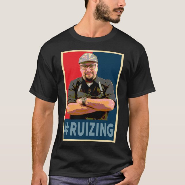 CARL RIP RUIZING Relaxed Fit T-Shirt (Framsida)