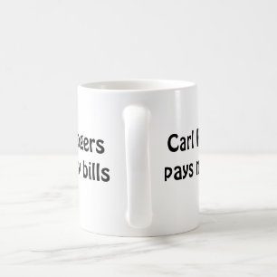 Carl Rogers betalar min räkningmugg Kaffemugg