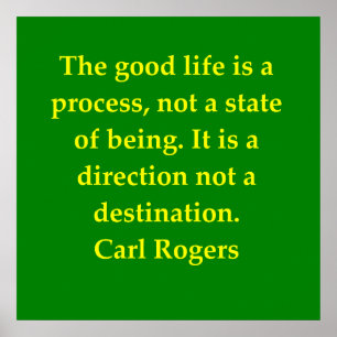 carl rogers-citat poster