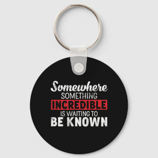 Carl Sagan Quote Keychain Nyckelring
