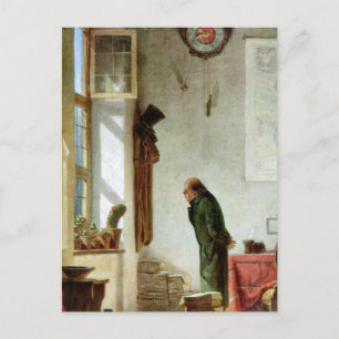 Carl Spitzweg - kaktusentusiasten Vykort