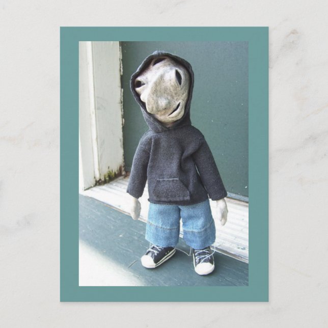 Carl the Alien Vykort (Framsida)