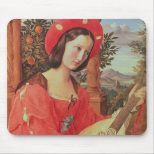 Carla Bianca von Quandt, c.1820 (olja på kanfas) Musmatta