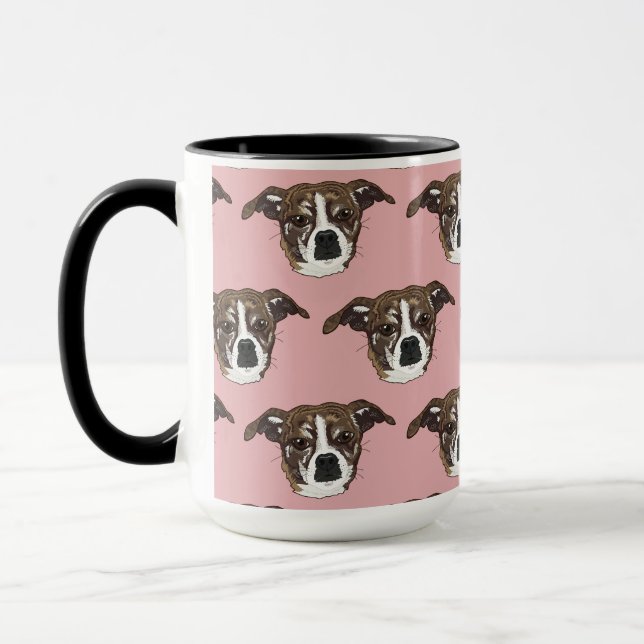 Carleigh Hund Mugg (Vänster)