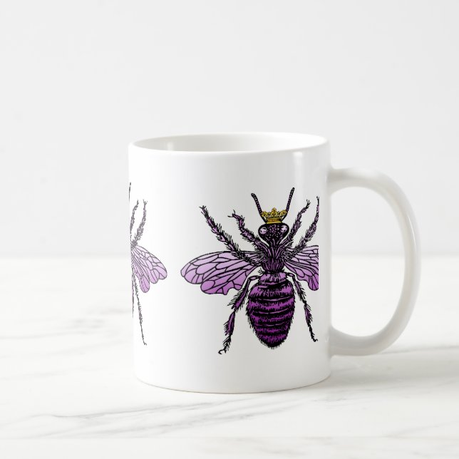 Carleighs dräkt och gåvor för drottningbi kaffemugg (Höger)