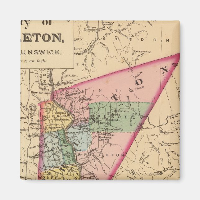 Carleton Co, NB Magnet (Framsidan)