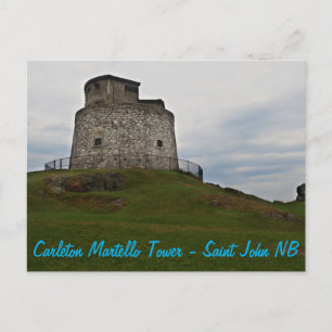 Carleton Martello torn - St John OBS Vykort