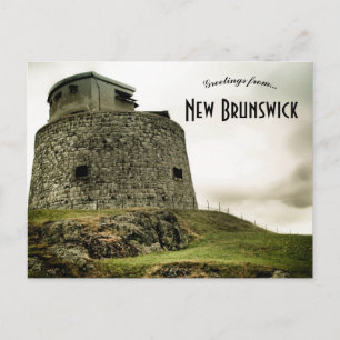Carleton Martello Tower New Brunswick Kanada Vykort