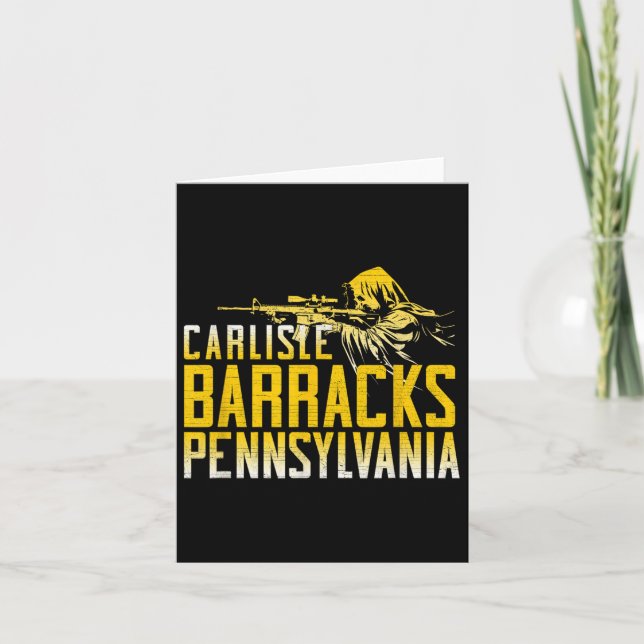 Carlisle-baracker Hem i Krig Col Kort (Framsida)