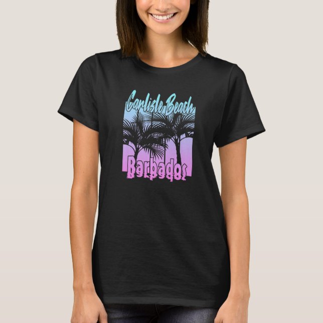 Carlisle Beach Premium T Shirt (Framsida)
