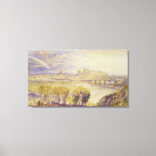 Carlisle c.1832 (på vävde w/c papper), canvastryck