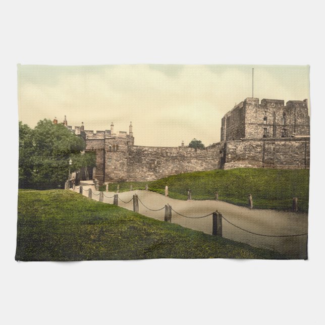 Carlisle Castle, Carlisle, Cumbria, England Kökshandduk (Horisontell)
