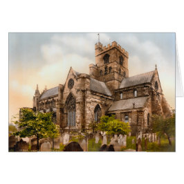 Carlisle Cathedral Cumbria England OBS Kort